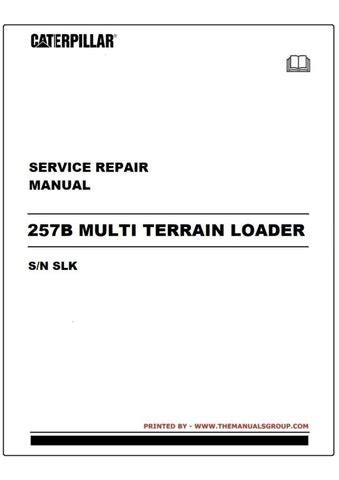 cat 257b skid steer battery|cat 257b maintenance manual.